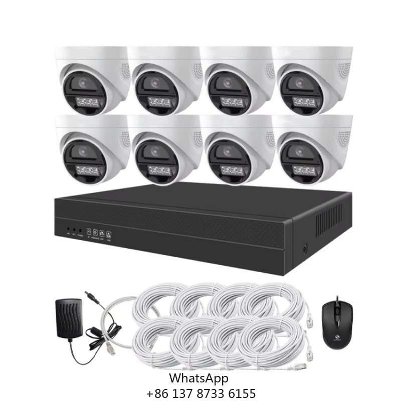 Home Security Cameras - ชุดกล้องวงจรปิด 4ch 8ch ความคมชัดระดับ Full HD