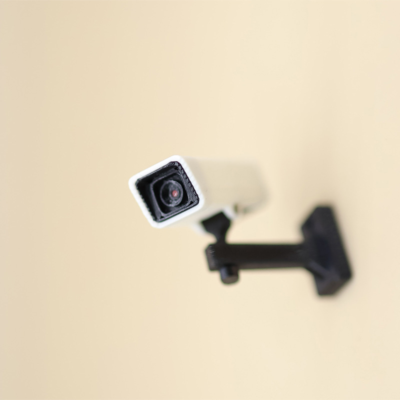 Home Security Cameras - กล้องวงจรปิดจิ๋วขนาด 1/12 สำหรับตกแต่งบ้านตุ๊กตา ของตกแต่งฉากจิ๋วสำหรับตุ๊กตา ลดราคา