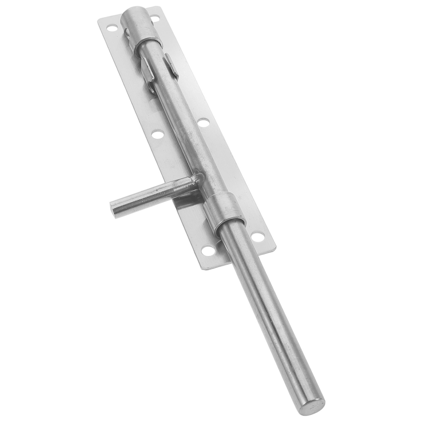 Home Security Door Reinforcement Lock - กลอนประตูสแตนเลสเกรดพรีเมียมแบบหนาพิเศษ สำหรับประตูเฟรนช์ดอร์ ประตูบาร์น รั้วเพื่อความเป็นส่วนตัว และประตูโรงเก็บของ
