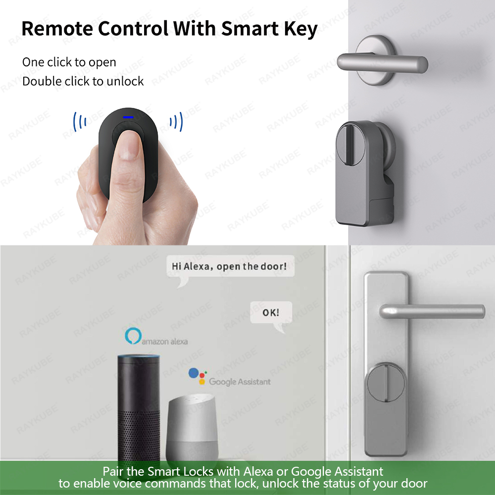 ชุดล็อคประตูอัจฉริยะ RAYKUBE A - Door Lock Smart Keypad บทวิจารณ์และราคา