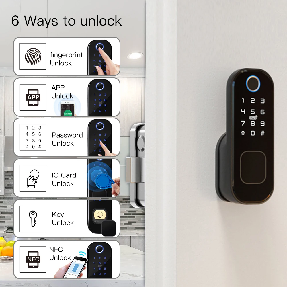 Moes WiFi Tuya ล็อคด้วยลายนิ้ว - Door Lock Smart Keypad บทวิจารณ์และราคา
