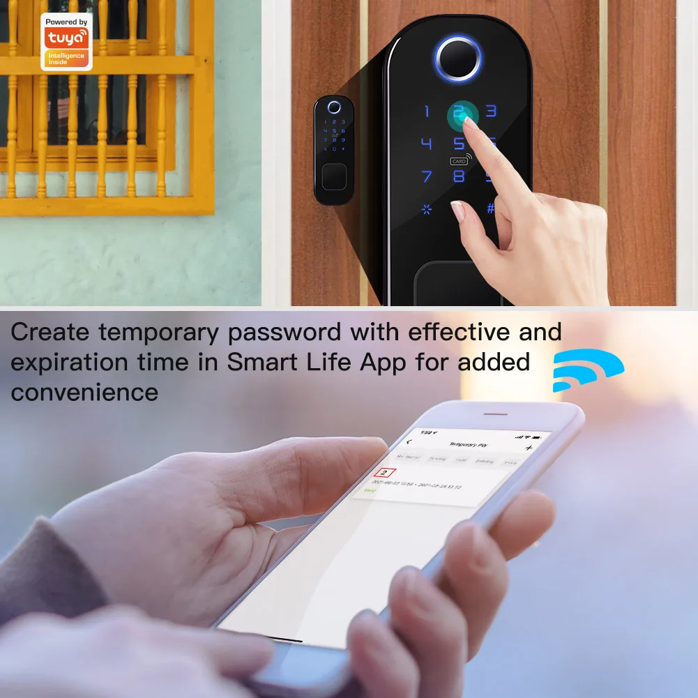 Moes WiFi Tuya ล็อคด้วยลายนิ้ว - Door Lock Smart Keypad บทวิจารณ์และราคา