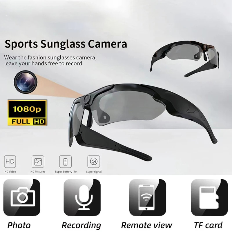 กล้อง HD 1080P แว่นตาอัจฉริยะ  - Home Security Cameras บทวิจารณ์และราคา