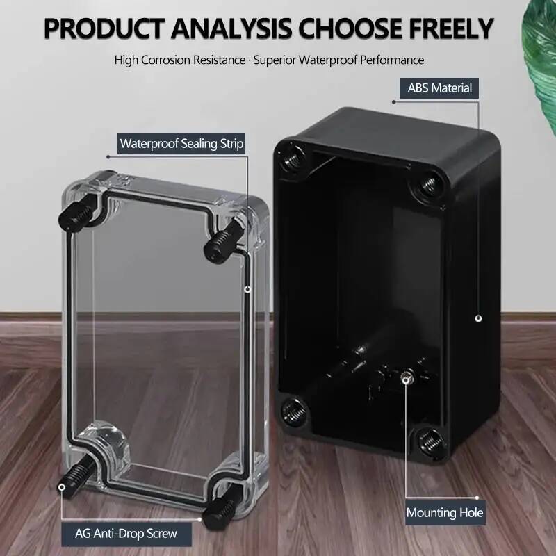 2 ชิ้นฝาครอบโปร่งใสกล่องกันน้ำ - Home Security Cameras บทวิจารณ์และราคา