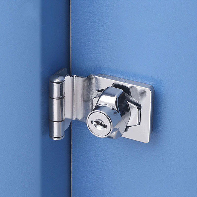 KK & FING Punch-ฟรีล็อคลิ้นชัก - Home Security Door Reinforcement Lock บทวิจารณ์และราคา