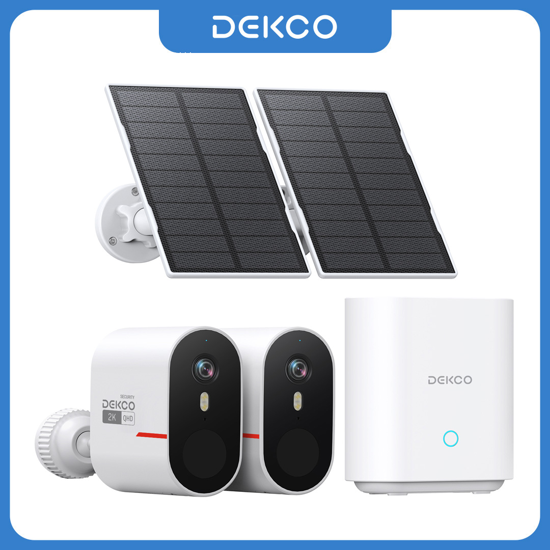 เด็คโค 3MP ไวไฟระบบกล้องโซลาร์ - Home Security Company บทวิจารณ์และราคา