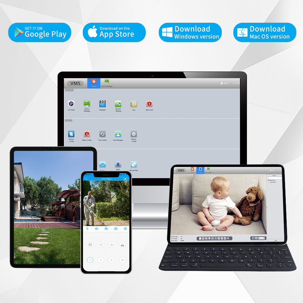เครื่องบันทึกวิดีโอ NVR แบบ Su - Home Security Cameras บทวิจารณ์และราคา