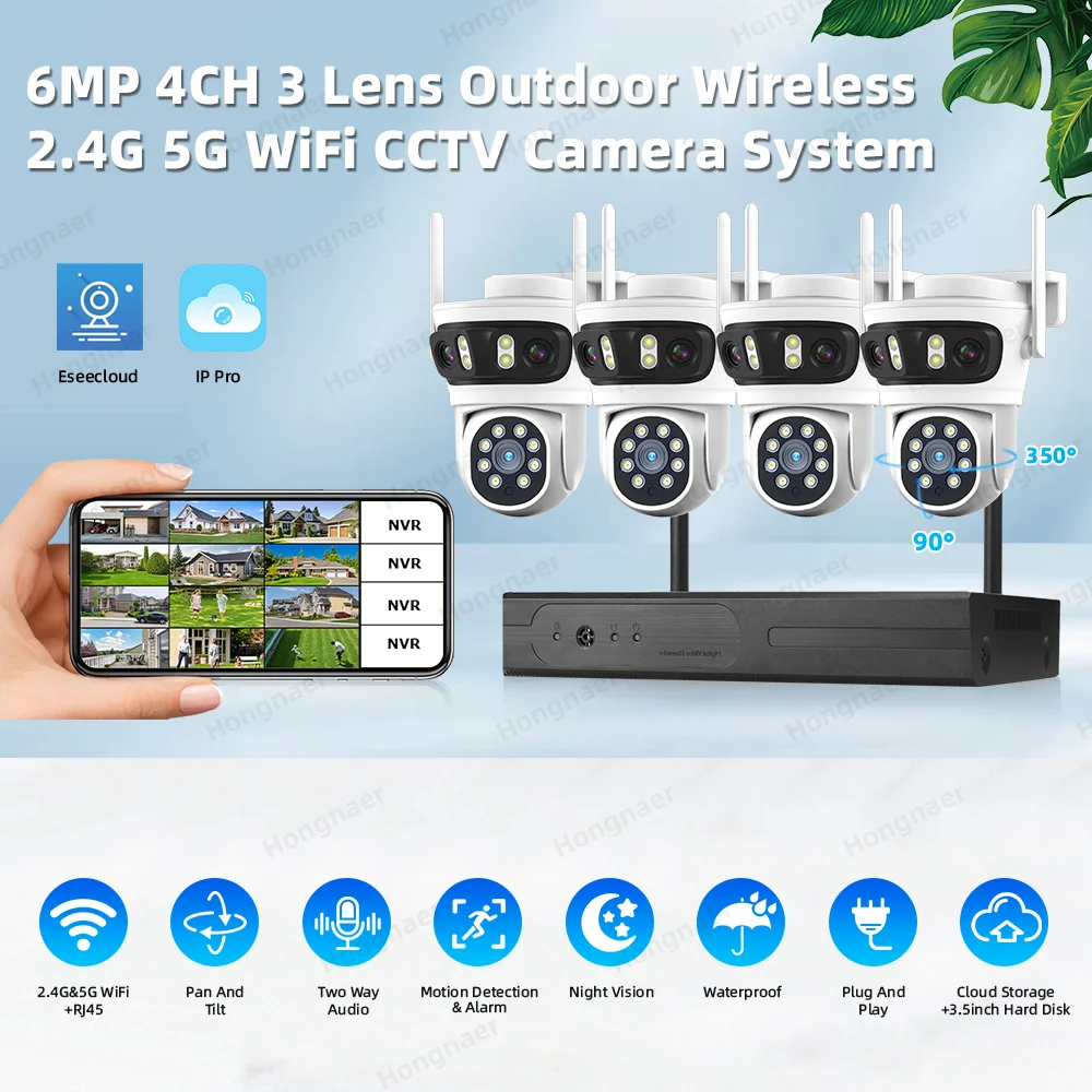 ชุดกล้องวงจรปิดรักษาความปลอดภั - Home Security Cameras บทวิจารณ์และราคา