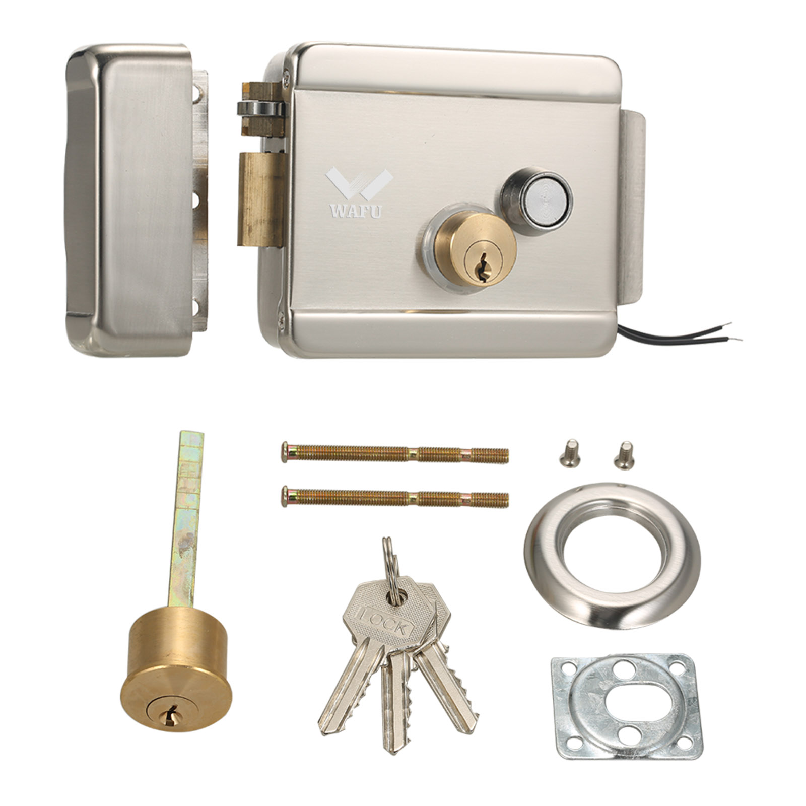 WAFU สมาร์ทประตูไฟฟ้าประตูล็อค - Door Lock Smart Keypad บทวิจารณ์และราคา