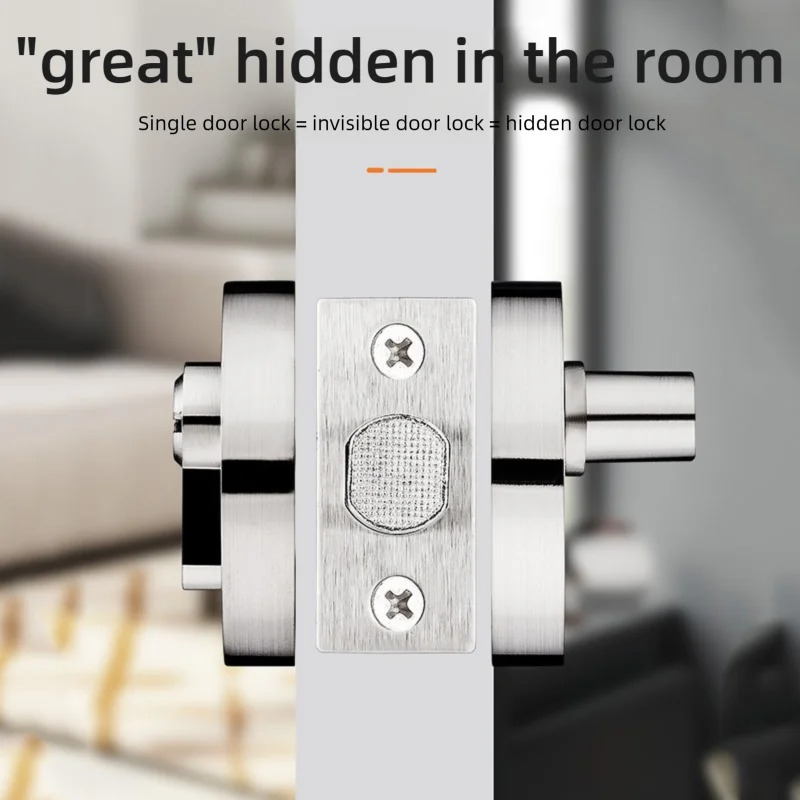 ล็อคประตูแบบซ่อน; ล็อคแบบปกปิด - Home Security Door Reinforcement Lock บทวิจารณ์และราคา