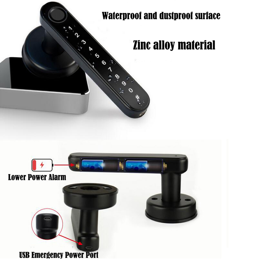 TTLock สมาร์ทบลูทูธล็อคลายนิ้ว - Door Lock Smart Keypad บทวิจารณ์และราคา