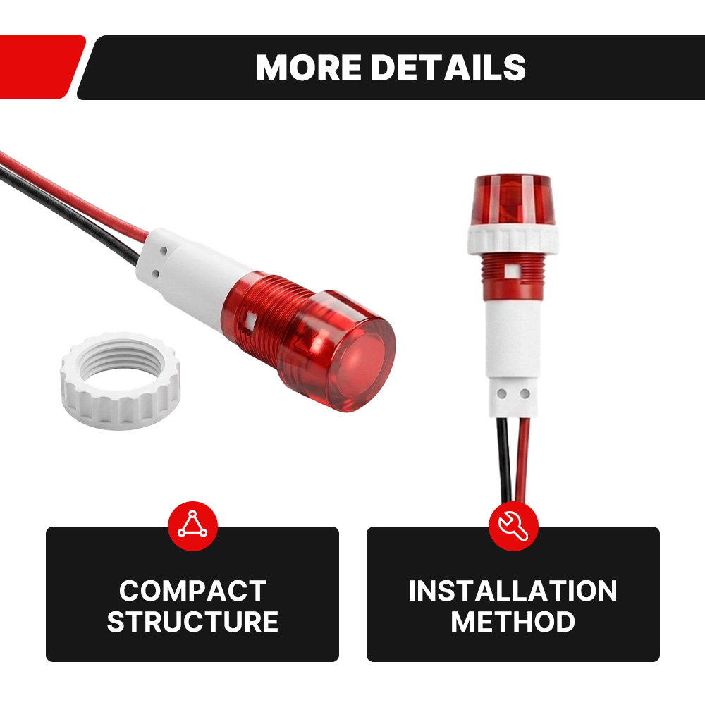 ไฟแสดงสถานะ LED แบบมีเกลียวขนา - Home Security Companies Near Me บทวิจารณ์และราคา