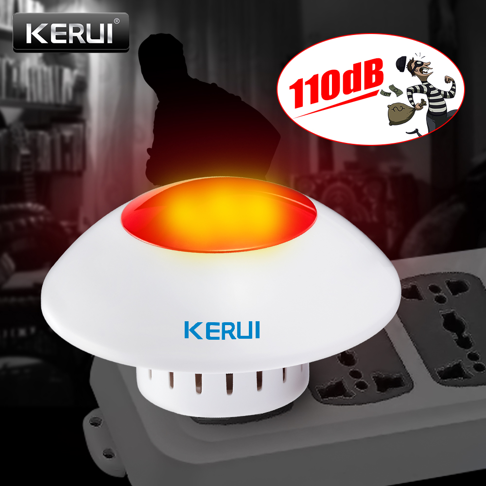 KERUI J009 Loud ไซเรนในร่มไร้ส - Home Security Company บทวิจารณ์และราคา