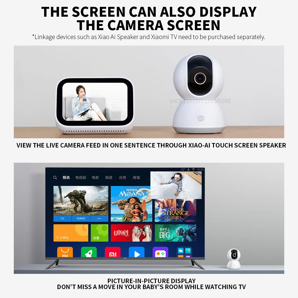 เสี่ยวหมี่ 360 °   กล้องวงจรปิ - Home Security Kamera บทวิจารณ์และราคา
