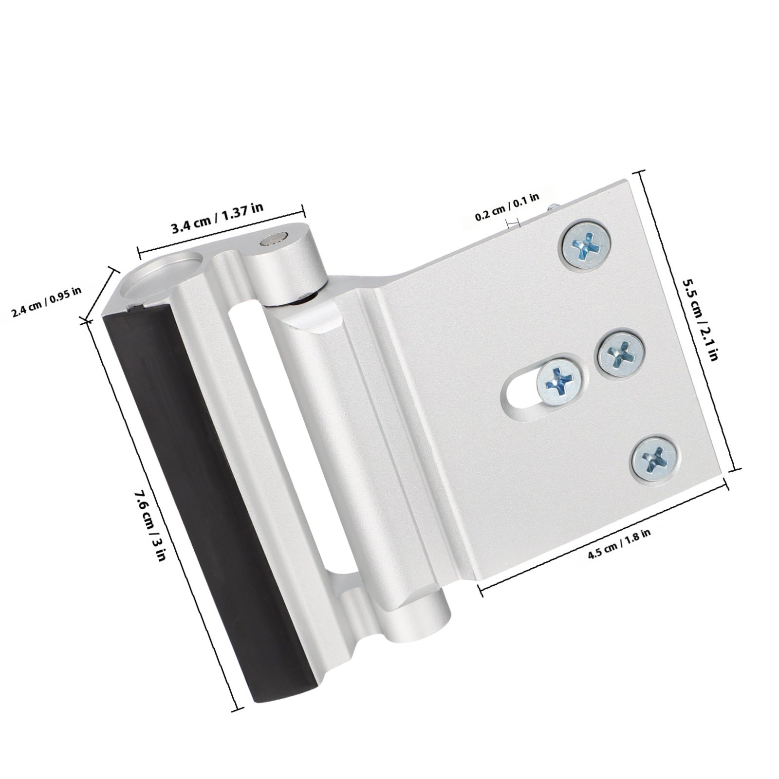 ชุดล็อคประตูนิรภัย 2 ชิ้น ทำจา - Home Security Door Reinforcement Lock บทวิจารณ์และราคา