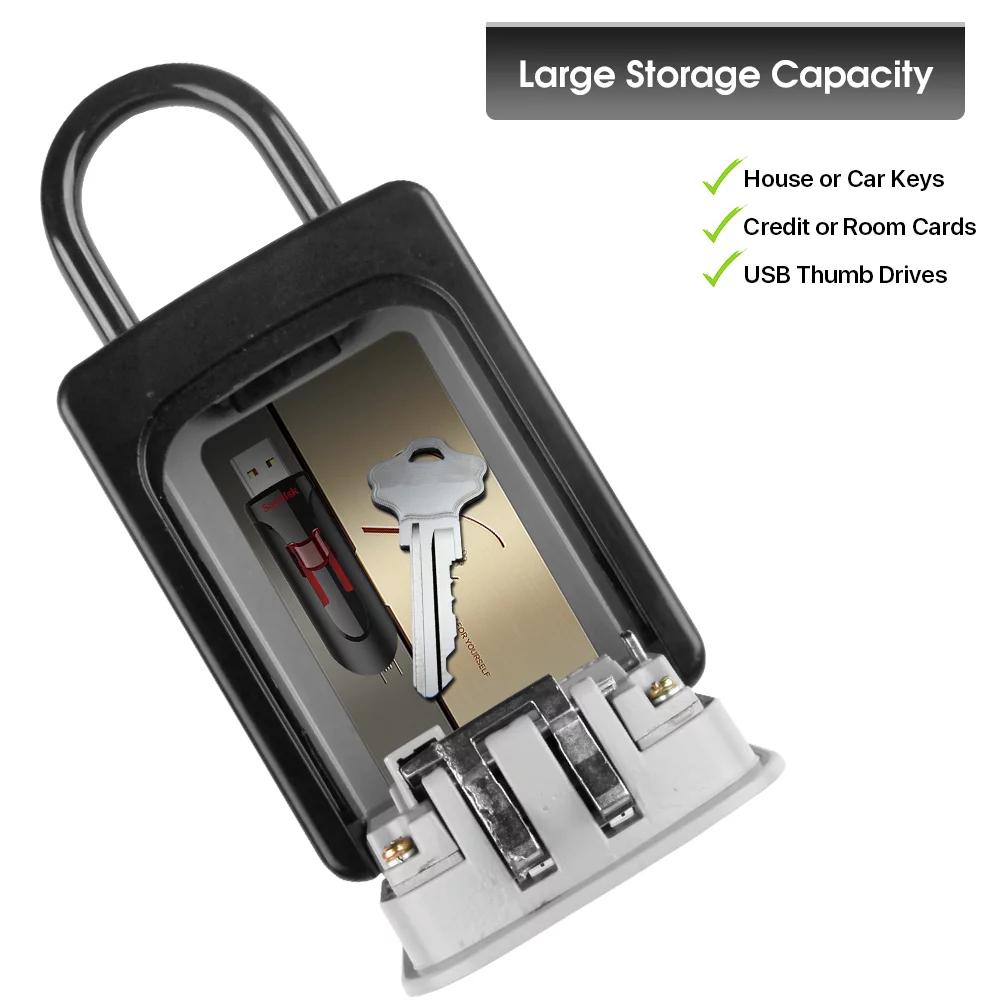 ติดผนังกล่องเก็บกุญแจแบบพกพากล - Home Security Key Box บทวิจารณ์และราคา