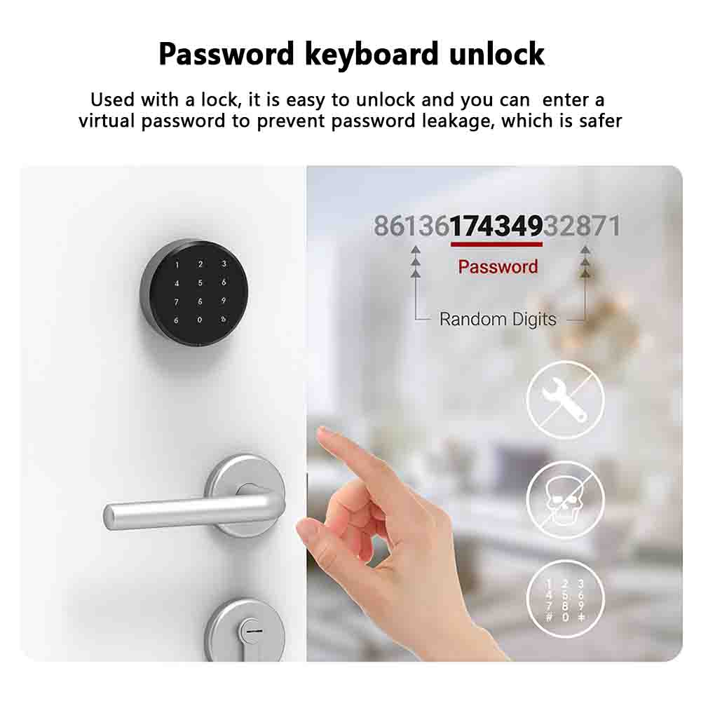 CDOK A1Pro Tuya Bluetooth Smar - Door Lock Smart Keypad บทวิจารณ์และราคา