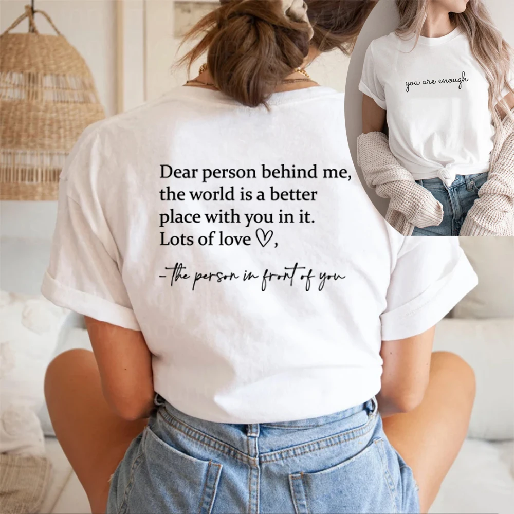 เสื้อยืด Dear Person Behind Me - Home Security Companies Near Me บทวิจารณ์และราคา