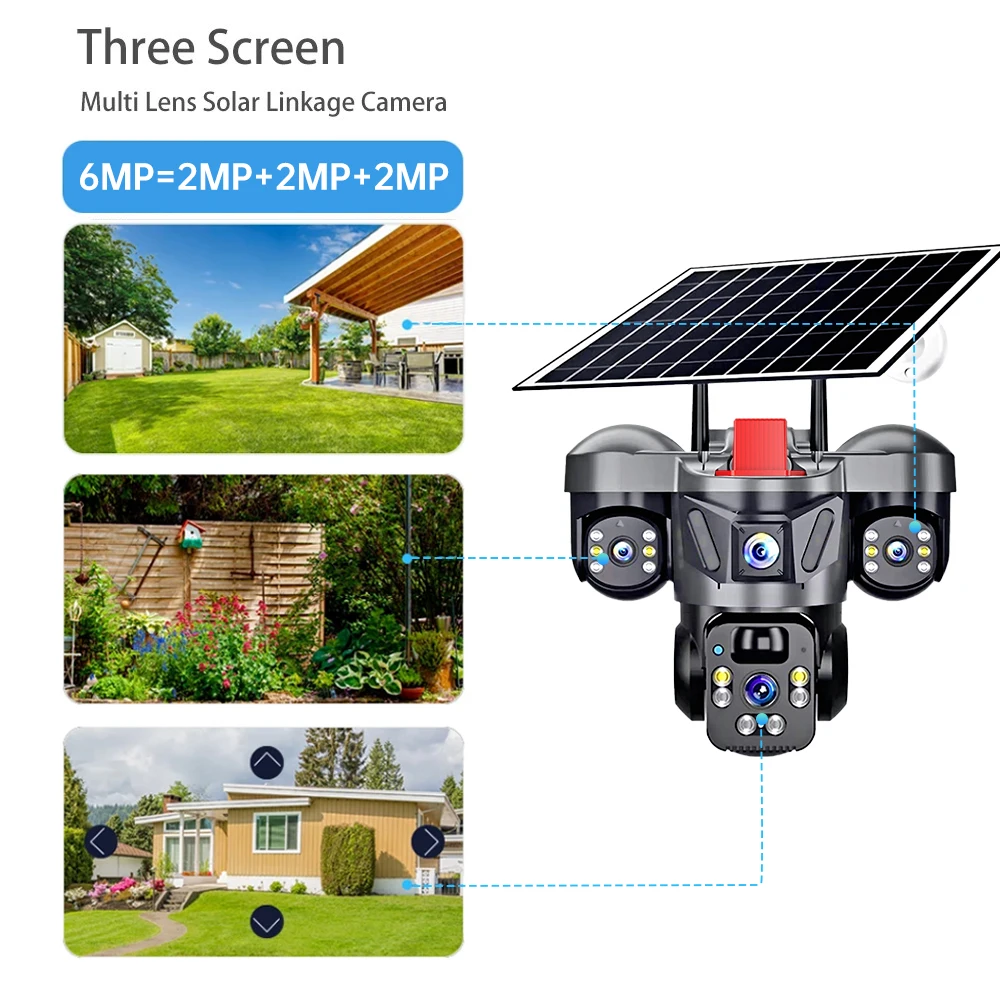 KERUI V380 Pro PTZ กลางแจ้ง 6M - Home Security Company บทวิจารณ์และราคา
