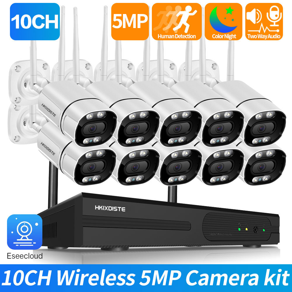 Plug and Play 8CH 10CH เสียง 5 - Nvr Kit 8 Channel บทวิจารณ์และราคา