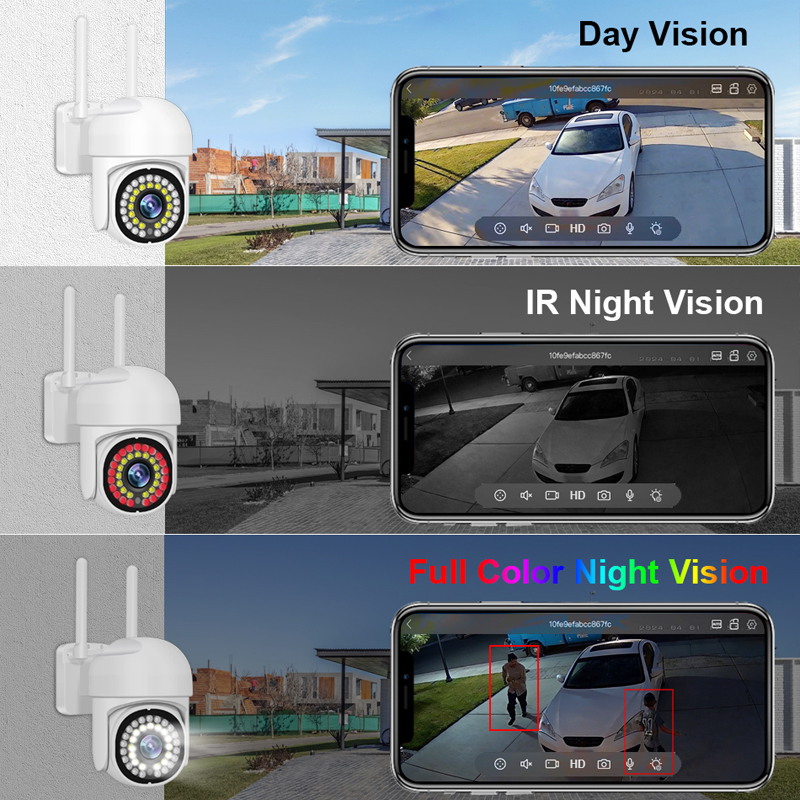 สมาร์ 3MP กล้องวงจรปิดไร้สายระ - Home Security Company บทวิจารณ์และราคา